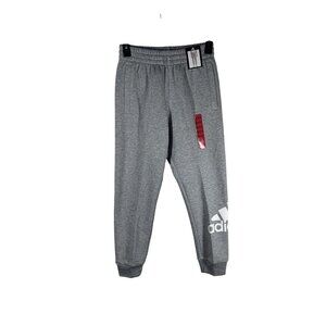 Adidas Youth Jogger Sweatpants Boy's Size M(10/12) Youth Pockets NWT